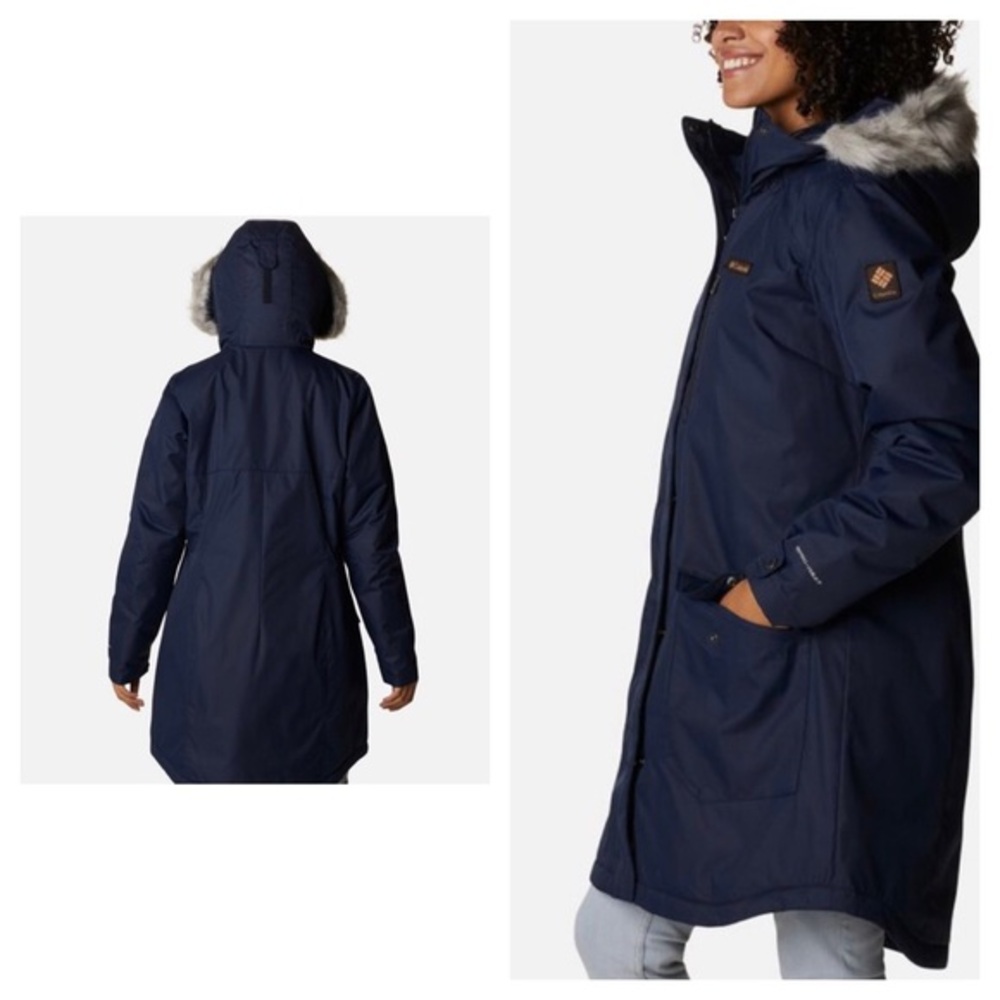 Columbia Women's Suttle Mountain Long Insulated Jacket Size Small